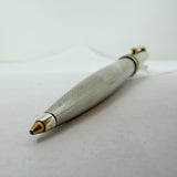 Montblanc Solitaire Sterling Silver Barleycorn Classique 164 Ballpoint Pen