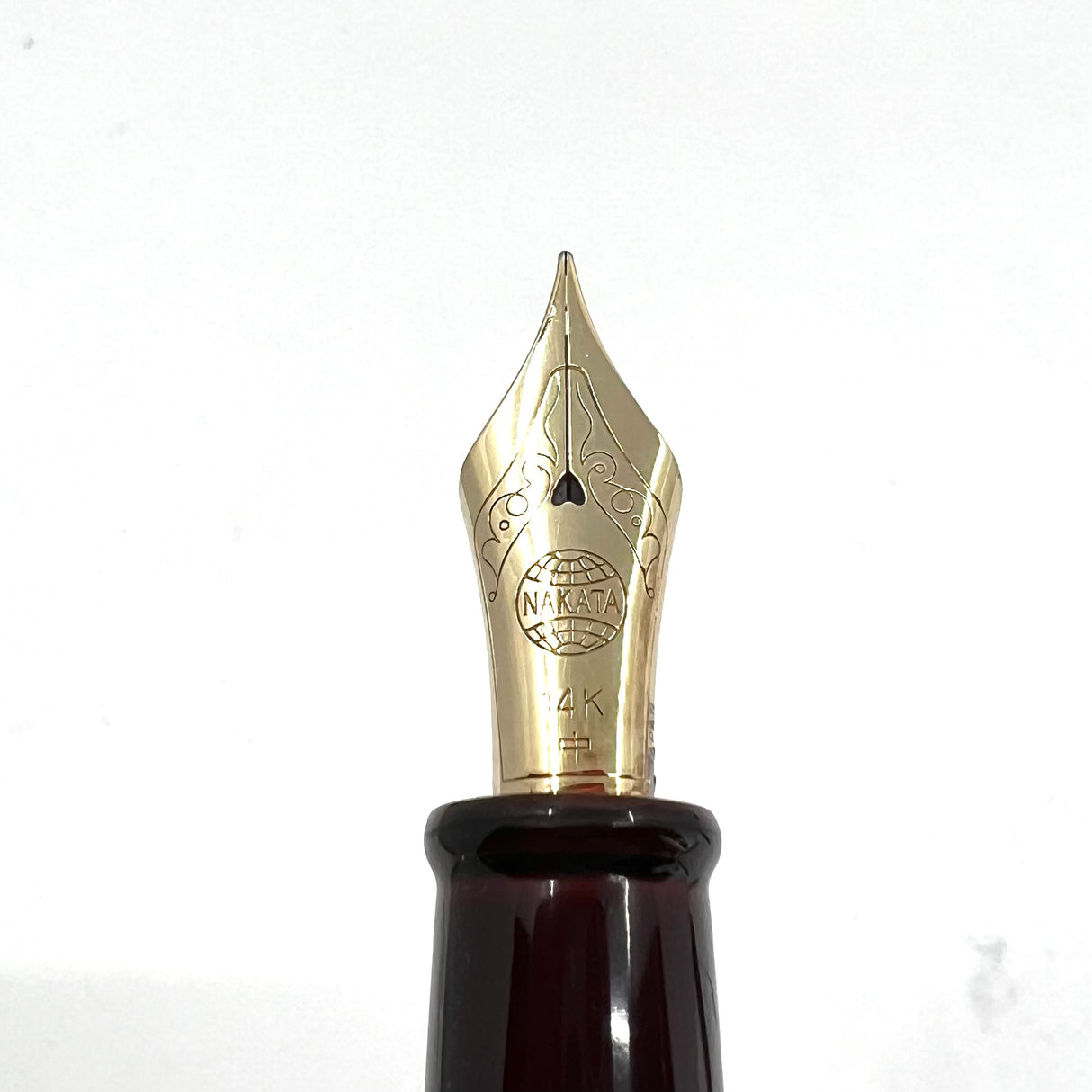 Nakaya Decapod Writer Aka-Tamenuri ST Fountain Pen RARE!