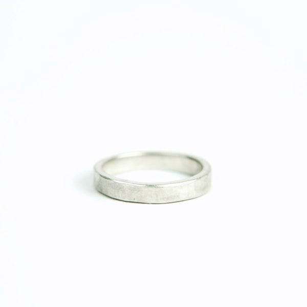 Black Barc - Jyun Band 3mm - Sterling Silver, Size 5.5