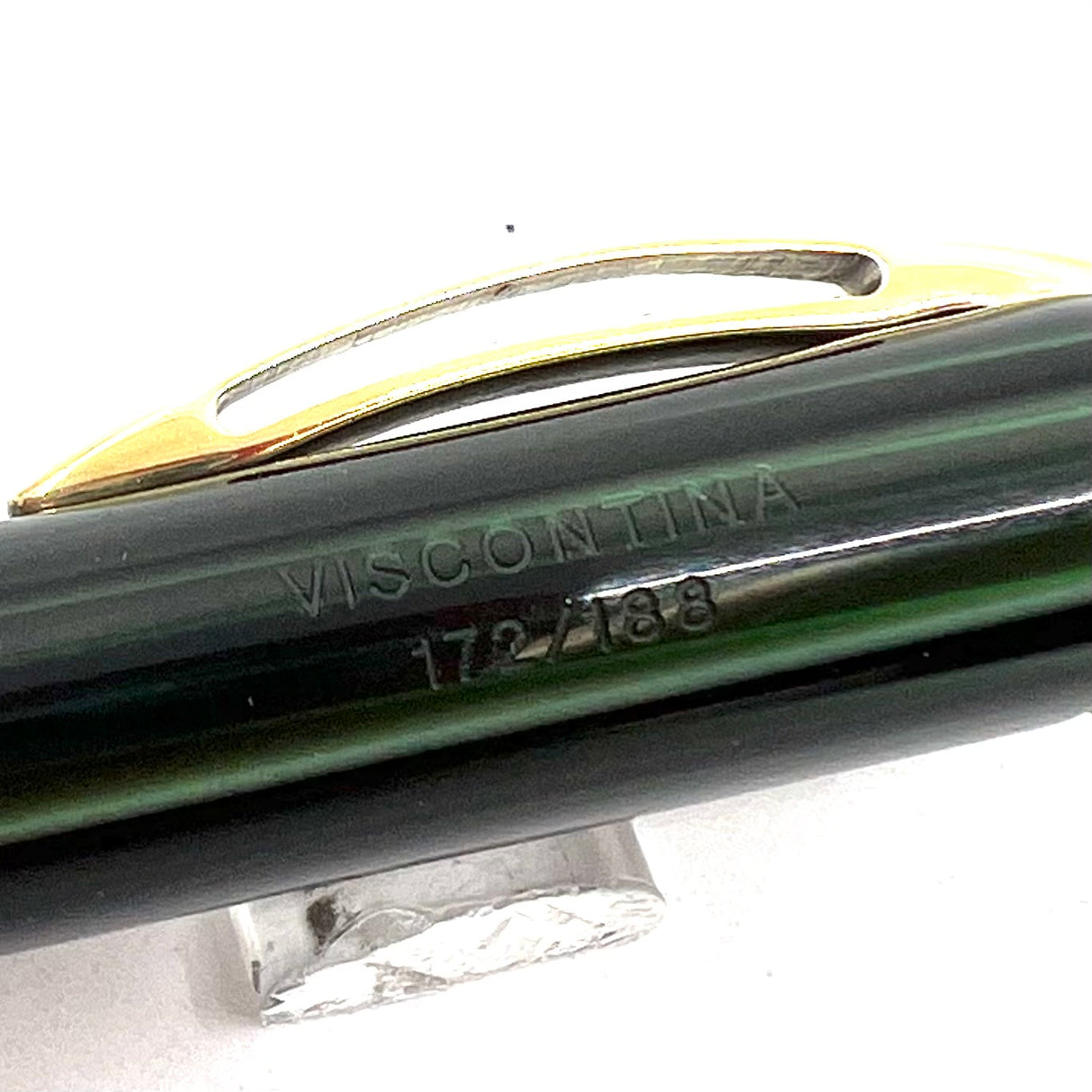 Visconti Viscontina Green (Vintage) Celluloid Limited Edition Mini Fountain Pen