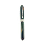 Visconti Maxi Van Gogh Variegated Green & Amber Fountain Pen Circa 2000 - Semi-Flex Medium 14kt Gold Nib