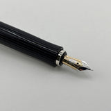 Graf Von Faber-Castell Intuition Platino Fountain Pen - The Wider Body Intuition Mode! - Fine 18kt Gold Nib