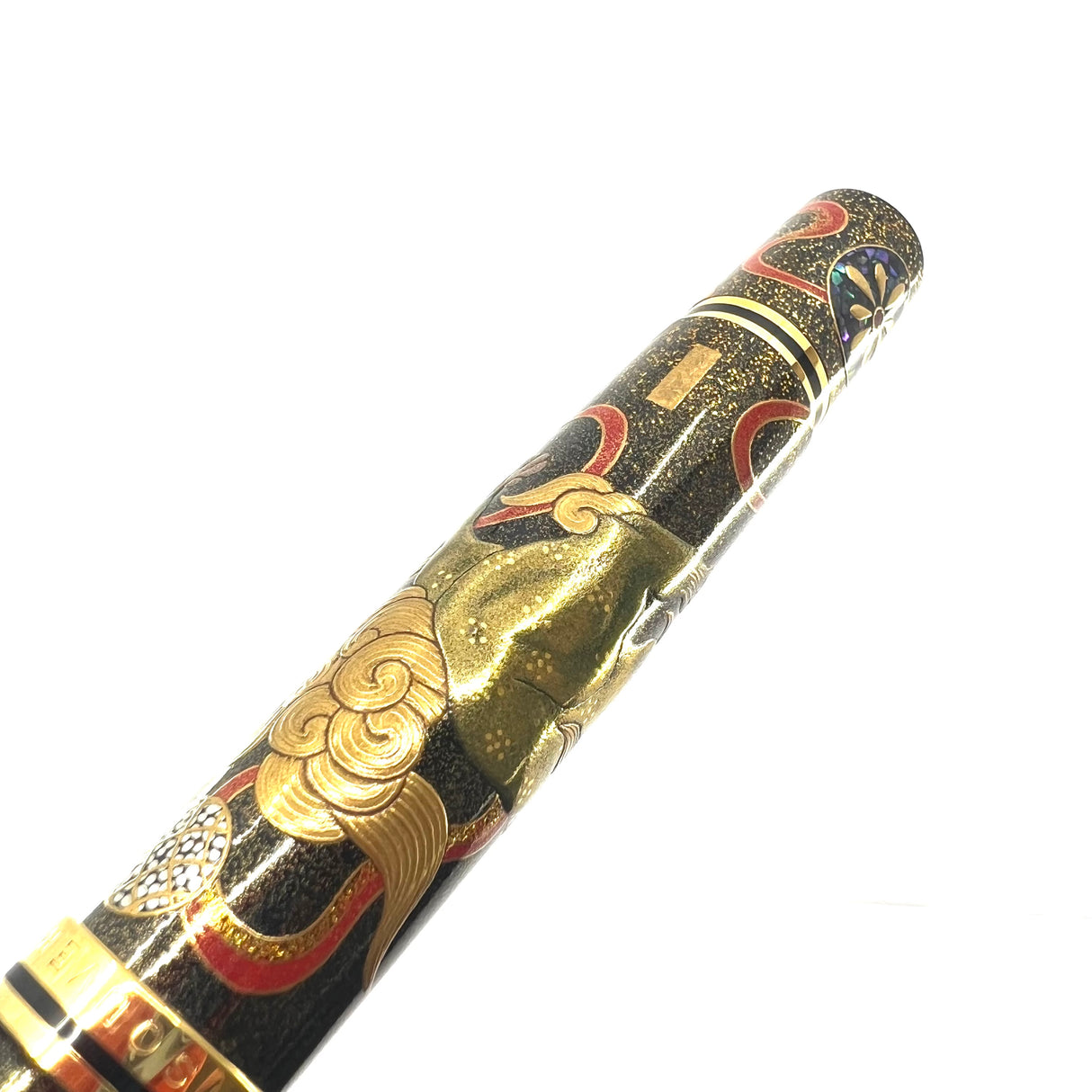 Pelikan Souveran M1000 Maki-e "Karajishi" Limited Edition Fountain Pen - #18 of 88 Pieces - Fine 18kt Gold Nib -  Complete Boxes & Booklets - MINT & RARE!!