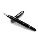 Montblanc Meisterstuck Mozart Black Resin Fountain Pen - Fine 14kt Gold Nib