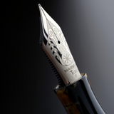 Maiora Ultra Ogiva Ti 22 Gea Mother Earth #8 Titanium Fountain Pen