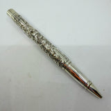 Yard-O-Led Beautifully Engraved Sterling Silver Victorian Grand Rollerball