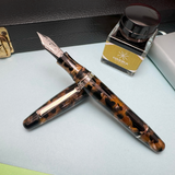Maiora Ultra Ogiva Ti 22 Gea Mother Earth #8 Titanium Fountain Pen