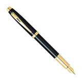 Sheaffer 100 Glossy Black w/Gold Trim - Fountain Pen