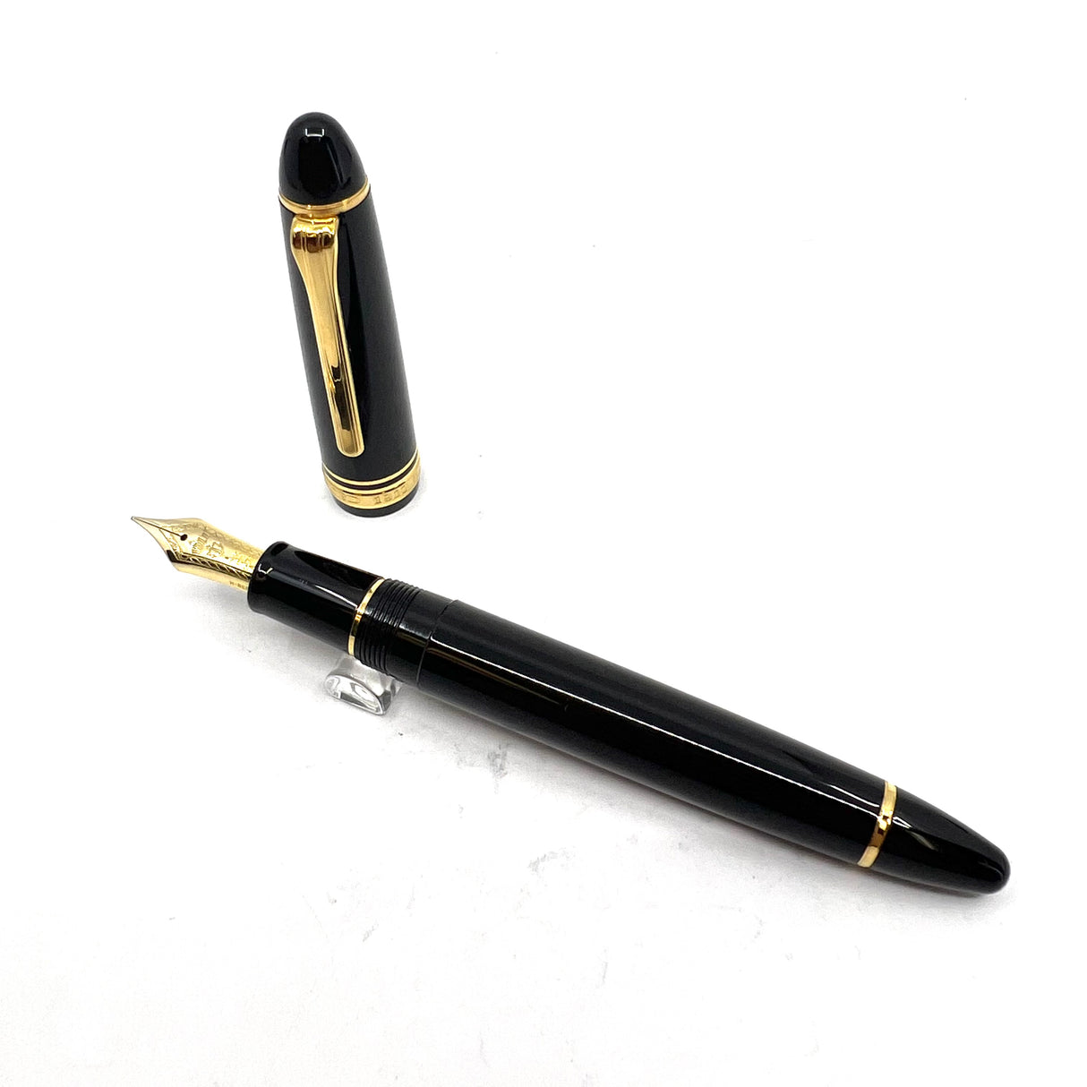 Sailor 1911 Large Black GT Fountain Pen - Naginata Togi Super Extra Fine Nib