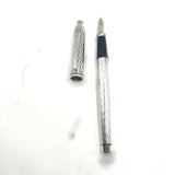 Cross Townsend Sterling Silver Fountain Pen - Made for 25th  Anniversary of Joon Pens(NYC)- Fine 18kt Gold Nib