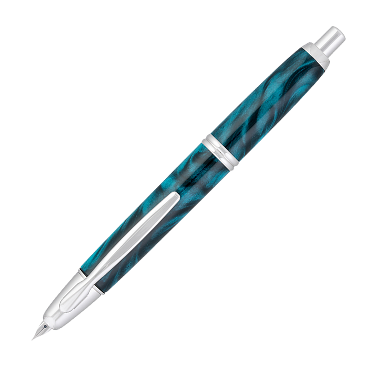 Pilot & Namiki Vanishing Point SE Marble Green - Fountain Pen