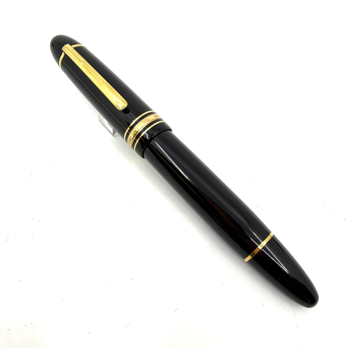 Montblanc Meisterstuck #149 (Largest) Fountain Pen  -  Fine 14kt Gold Nib - Ebonite Feed - 1980's!