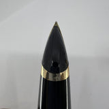 Waterman Edson Blue Translucent Fountain Pen - Medium 18kt Gold  Nib