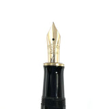 Pelikan M450 Fountain Pen - Gold Vermeil Cap -  Fine 14kt Gold Nib
