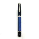 Pelikan M805 Black/Blue Striped Barrel Fountain Pen