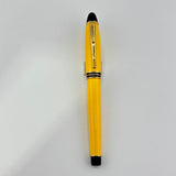 Aurora Ipsilon Resin Yellow Pen Set  - Fountain Pen Rollerball and Ballpoint