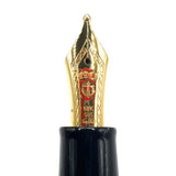 Sailor 1911 Standard Size Yellow Fountain Pen  - Zoom 14kt Gold Nib