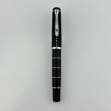 Pelikan M215 Black with silver rings   - Fountain Pen