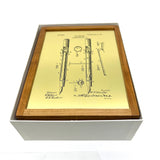 Sheaffer Commemorative Limited Edition Gold-Plated Fountain Pen - Medium 18kt Gold Nib