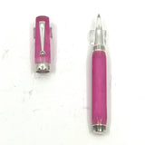 Montegrappa Micra Pink Celluloid Rollerball - Sterling Silver Trim