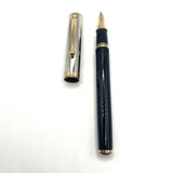 Sheaffer for Levenger Grande Royal Palladium Connaisseur Fountain  Pen -  Broad 14kt Gold Nib