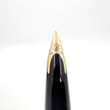 Waterman Carene Deluxe Green Barrel/Gold-Plated Cap Fountain Pen