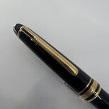 Montblanc Meisterstuck Classique #164 Black Resin Ballpoint Pen - Gold-Plated Trim