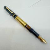 Pelikan 1931 Originals of their Time - 18kt Gold Overlay Limited Edition Fountain Pen   -   Medium 18kt Gold Nib