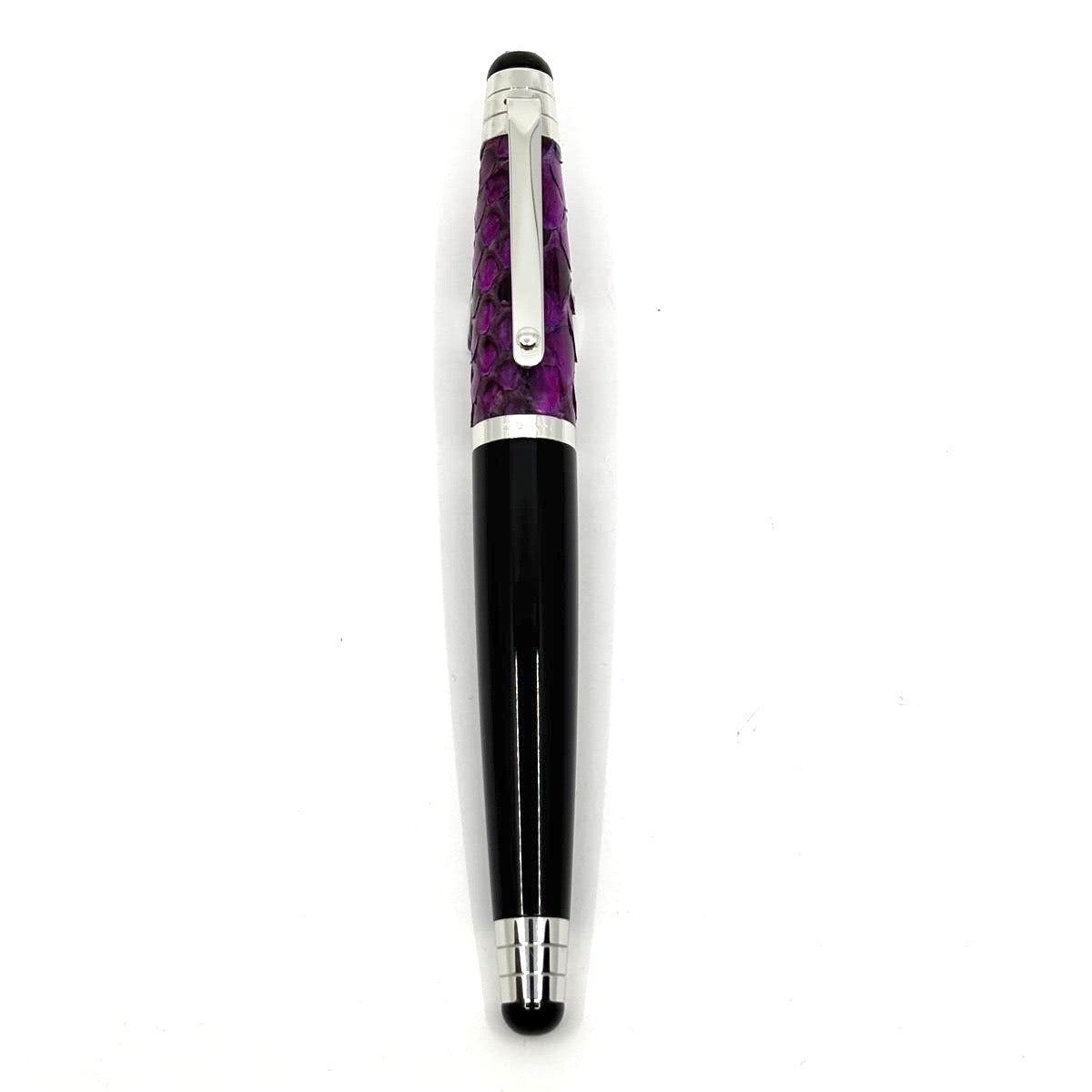 Signum (Italy) Python - Variegated Purple Python Skin Fountain  Pen