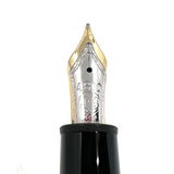 Montblanc Meisterstuck Black Resin #147 LeGrand Traveler Fountain Pen - Cartridge-Fill Only
