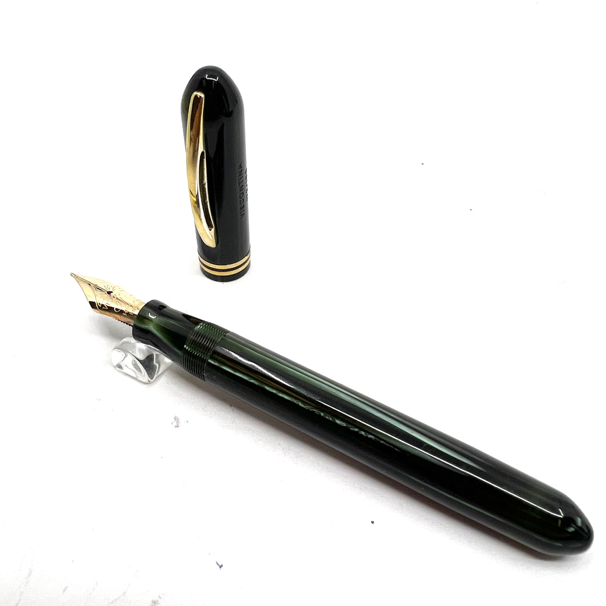 Visconti Viscontina Green (Vintage) Celluloid Limited Edition Mini Fountain Pen