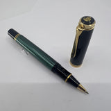 Pelikan R800 Green Striped Rollerball