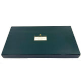 Graf von Faber-Castell Perfect Pencil - Platinum Plated Extender/Brown Ribbed Pencil Set