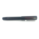 Bexley ULTRA GIANT Limited Edition Black Ebonite Fountain Pen with a Companion Orange Fountain Pen Hidden Inside - Oversized Medium 14kt  Gold Nib - Number 00 of 25 that were sold to the Public