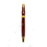 Parker Sonnet Ballpoint Pen - Red/Gold/Black Chinese Laque Overlay