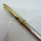 Montblanc Solitaire Sterling Silver Barleycorn Classique 164 Ballpoint Pen