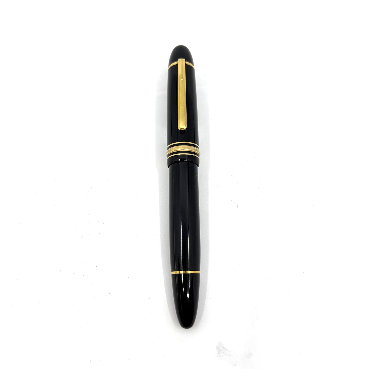 Montblanc Meisterstuck #149 (Largest) Fountain Pen  -  Fine 14kt Gold Nib - Ebonite Feed - 1980's!