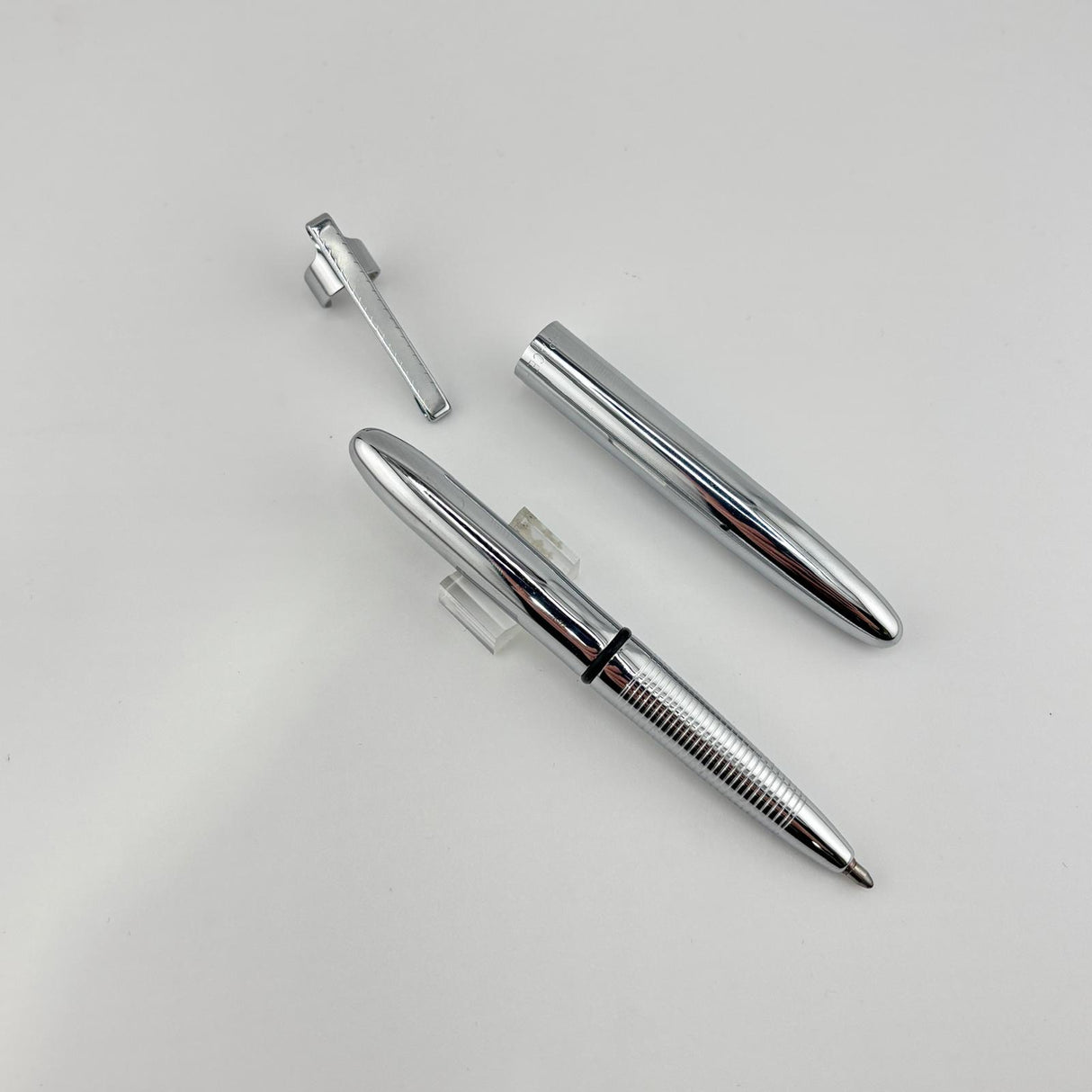 Fisher Chrome Bullet Space Pen with Clip  - Ballpoint Pen