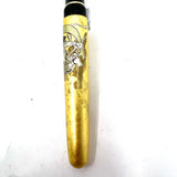 Platinum Gold Leaf Fujin Raijin  (Wind God & Thunder God) Fountain Pen