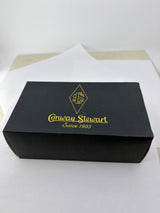 Conway Stewart Duro Rust & Yellow Swirls Fountain Pen - Fine 18kt Gold Nib