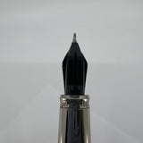 Yard-O-Led Viceroy Standard Barley Sterling  Silver .925  Fountain Pen - Medium 18kt Gold Nib
