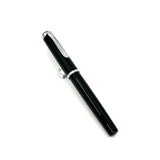 Pelikan P205 Cartridge-Fill Black Fountain Pen   - Medium Stainless Steel Nib