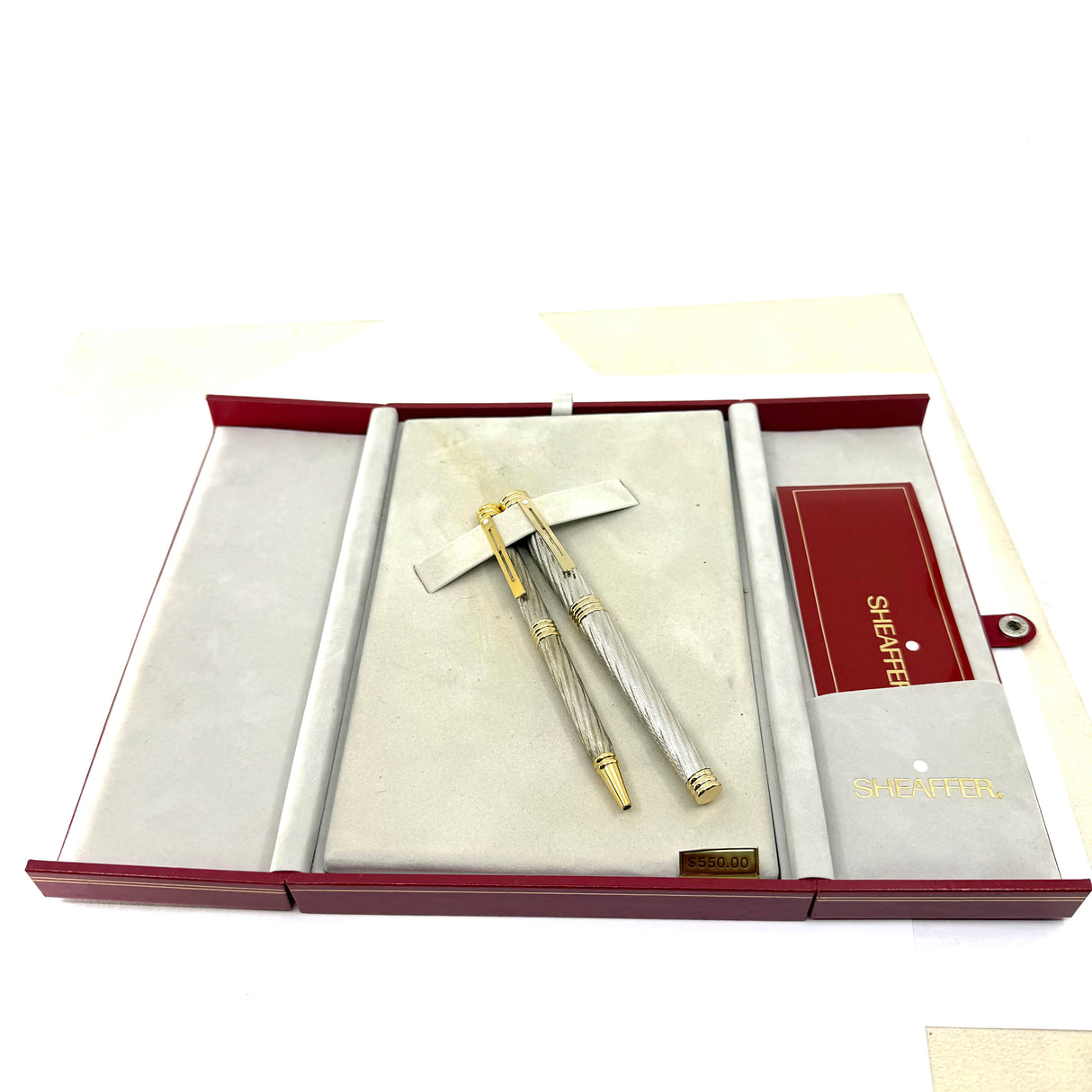 Sheaffer Targa Fred Force 10 Special Edition Fountain Pen & Ballpoint Set - Fine 14kt Gold Nib