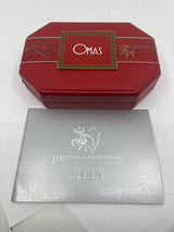 OMAS Sterling Silver Hong Kong Return to the Motherland Limited Edition Fountain Pen - Medium 18kt Gold Nib
