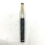 Bexley Goldline  Sterling Silver Cap Charcoal Gray Marble Rollerball