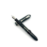 Visconti Copernicus Layered Blue Celluloid Fountain Pen - Fine 18kt Gold Nib