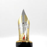 Parker Centennial (Largest Size) Duofold Jade (Grayish Green Marble) Fountain Pen
