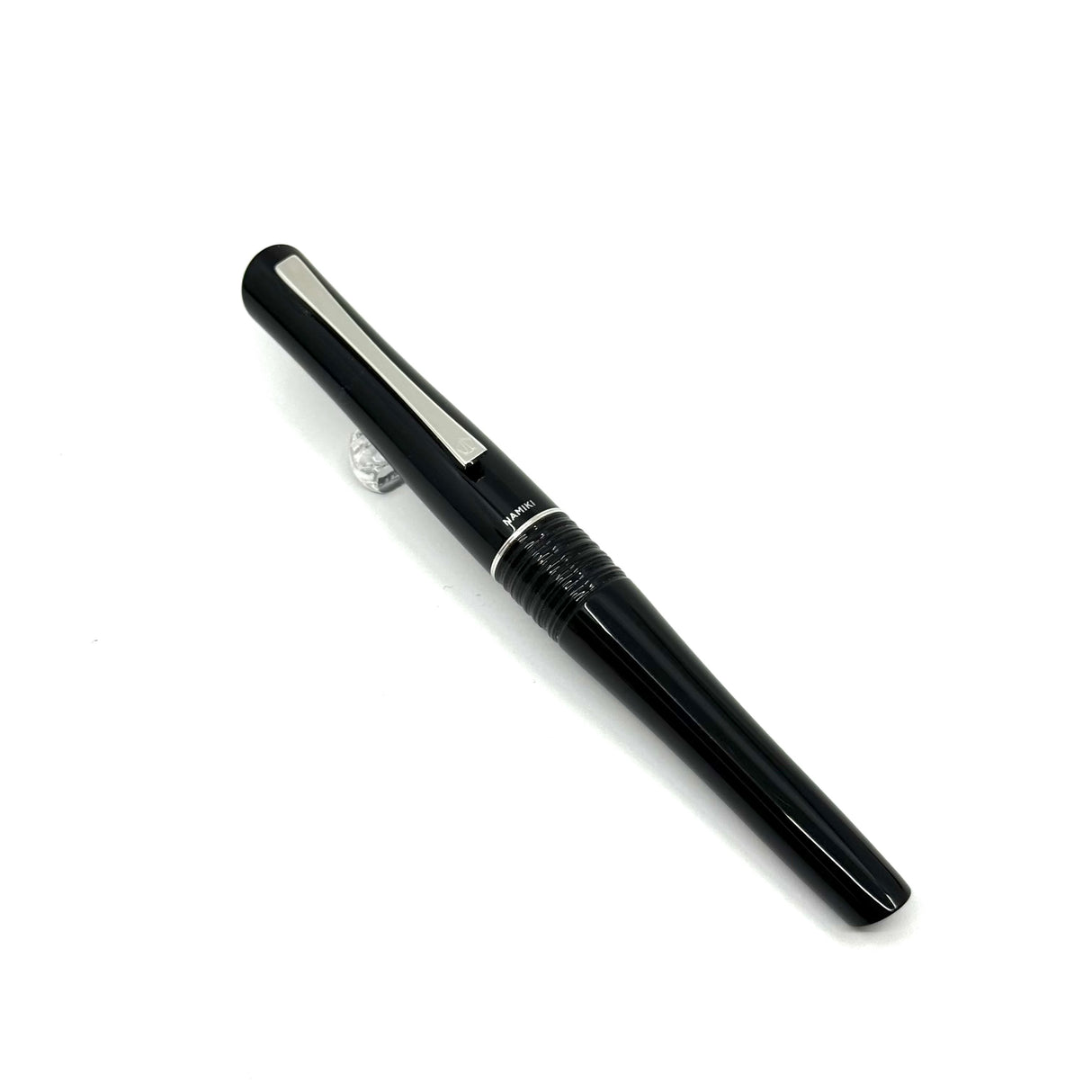 Pilot-Namiki Black Lacquered Bamboo Metal  Oversized Fountain Pen - Fine 14kt Gold Nib