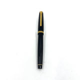 Pilot-Namiki Black Resin Falcon Fountain Pen - Flexible Broad 14kt Gold Nib