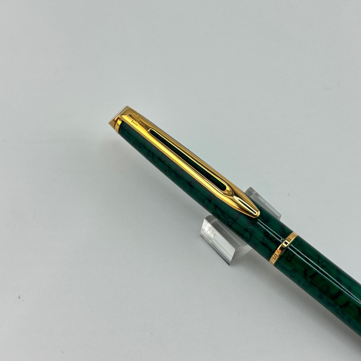Waterman Hemisphere Acqua Marble Green Set - Ballpoint and Rollerball